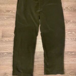 Men's Haggar Dark Gray Corduroy Pants waist40/length 30